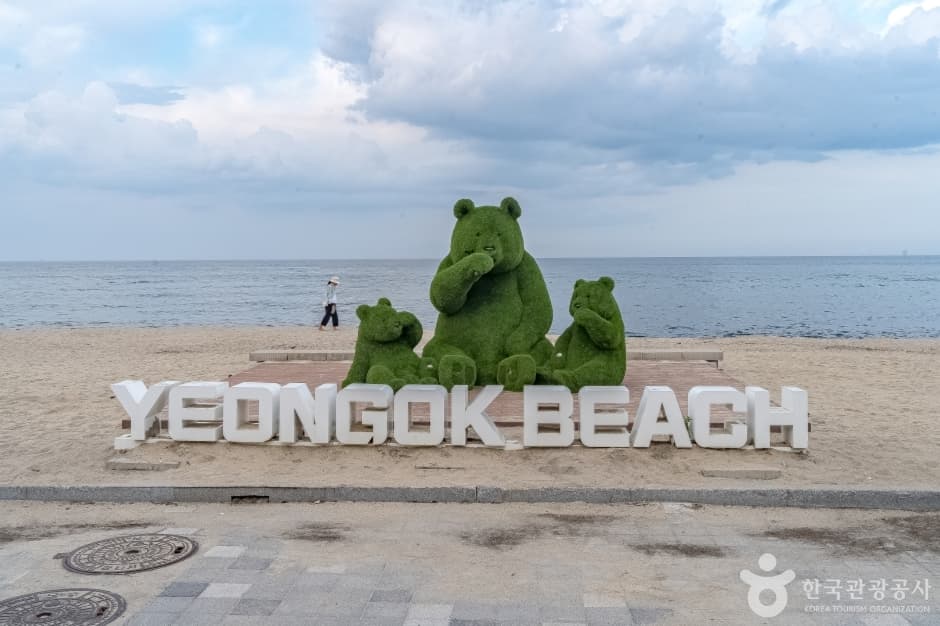 連谷海岸（連谷海水浴場）（연곡해변（연곡해수욕장））